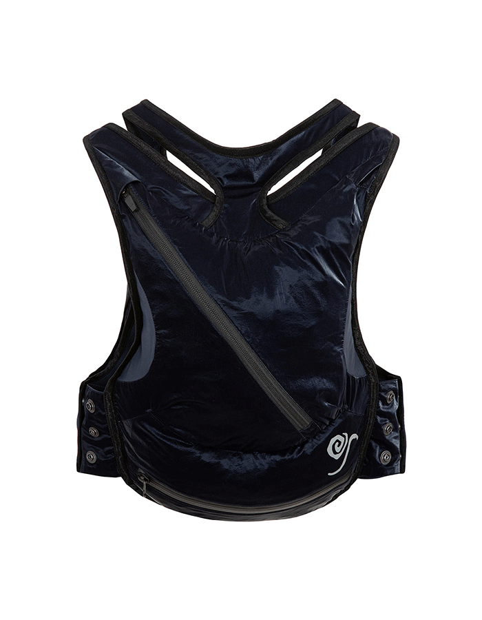SOHC 9 Button Trail Running Vest Pack_12USK901 NAVY
