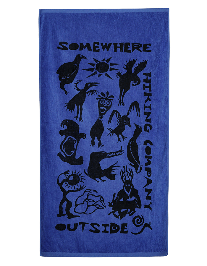 SOHC S.O.H.C. Beach Towel_12USE912 BLUE