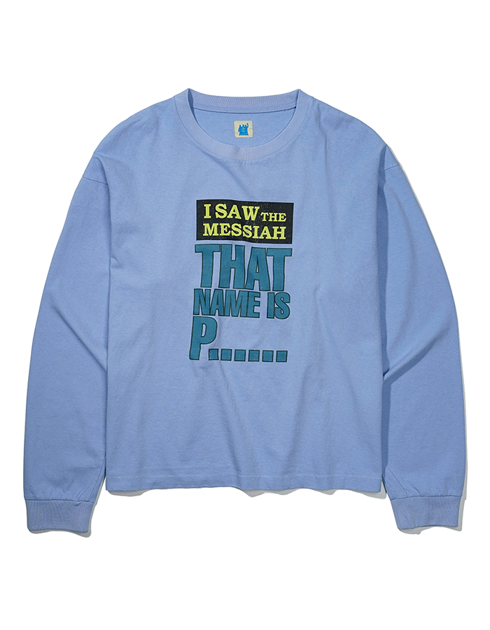 MY NAME IS PETER 25SS MESSIAH T-SHIRTS - SKY BLUE