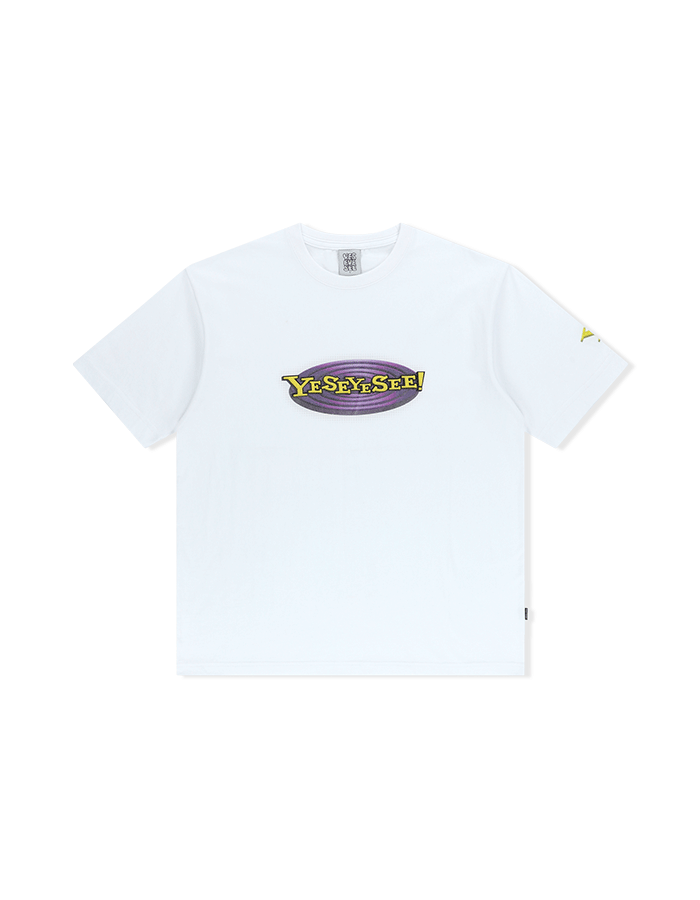 예스아이씨 25SS Y.E.S Web Logo Tee White