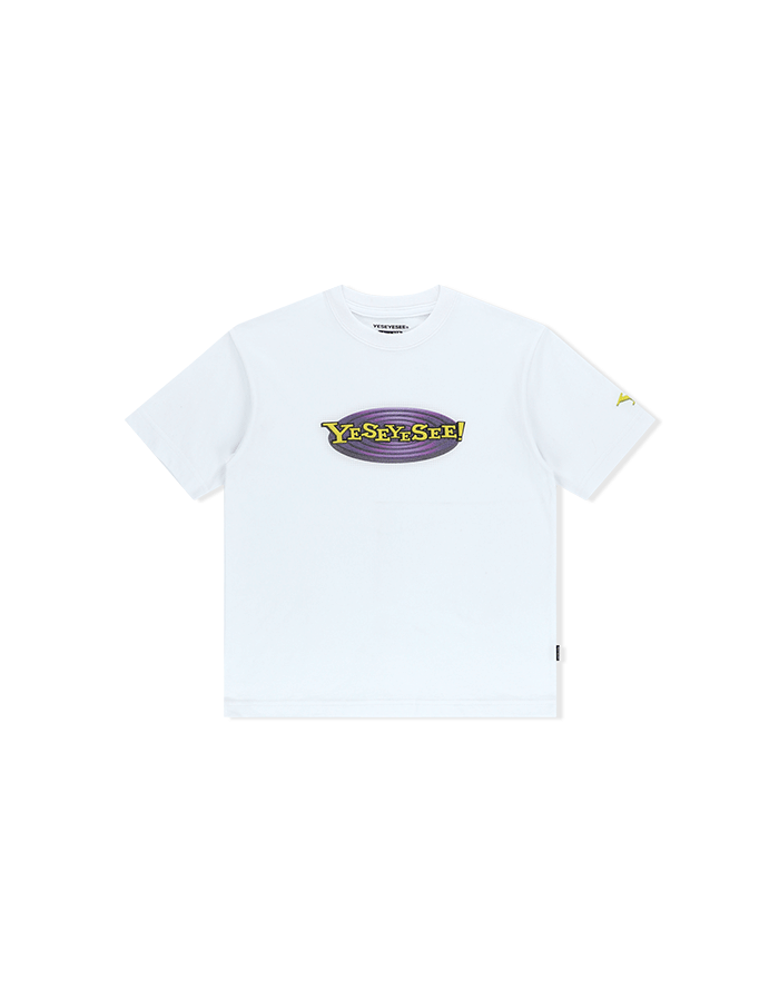 예스아이씨 25SS Y.E.S Web Logo Kids Tee White