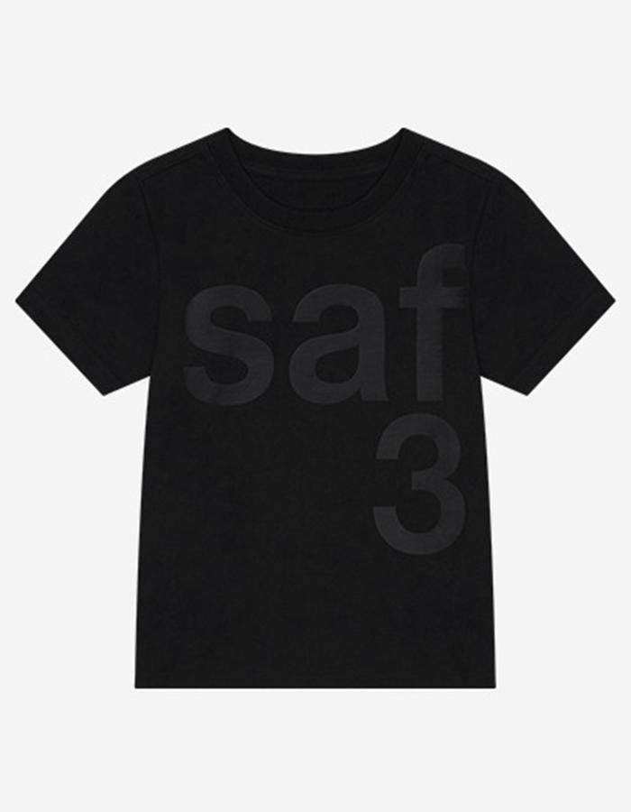 사파리스팟 1/2 BASIC SAFARI TEE (BLACK)