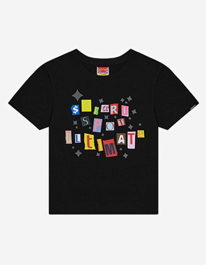사파리스팟 1/2 STICKERPACK TEE (BLACK)