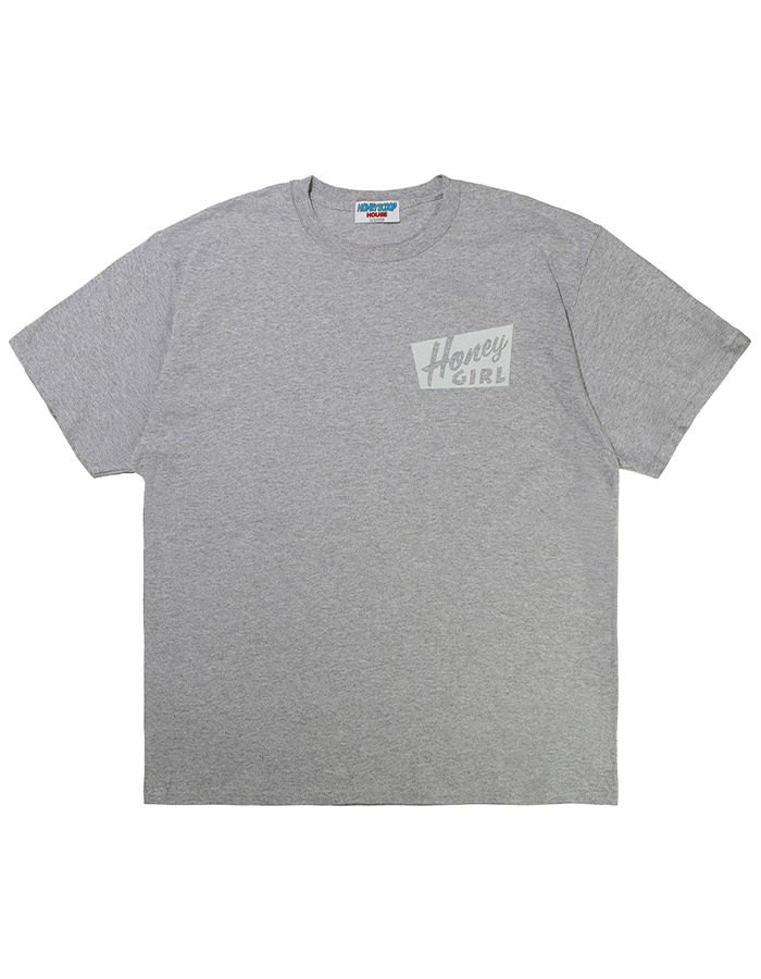 허니스쿱하우스 HONEY GIRL TEE GREY