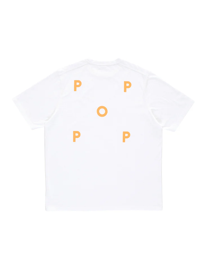 팜트레이닝컴퍼니 LOGO T-SHIRT WHITE/ISLAND POPPY
