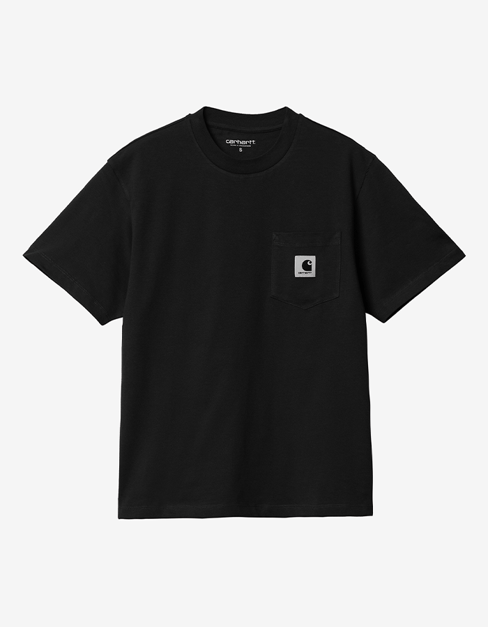 칼하트WIP W S/S POCKET T-SHIRT BLACK