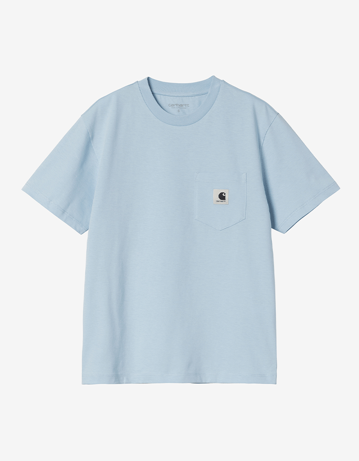 칼하트WIP W S/S POCKET T-SHIRT AIR SKY