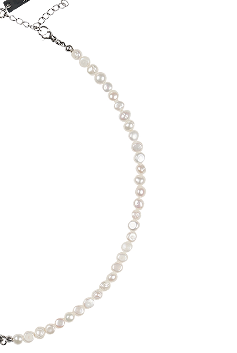 [05월 23일 예약배송] Half & Half Pearl necklace