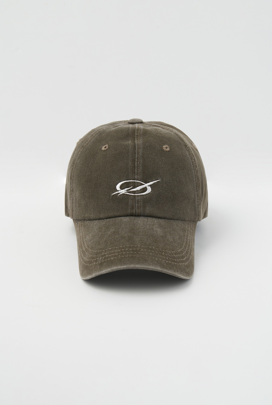 WASHED LOGO CAP - BROWN