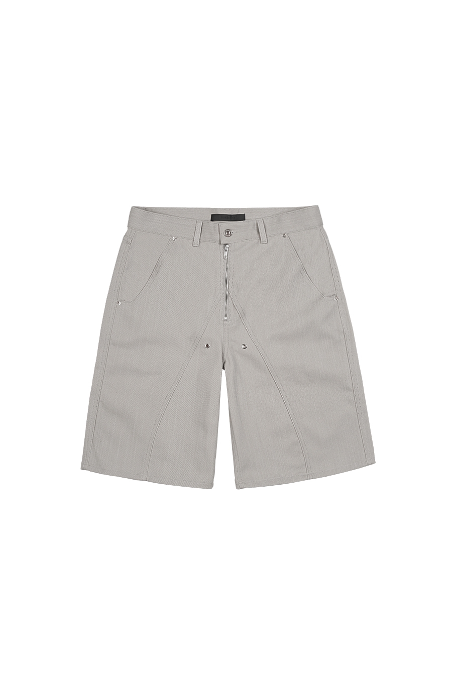 Tunnel Lining short pants denim - BROWN