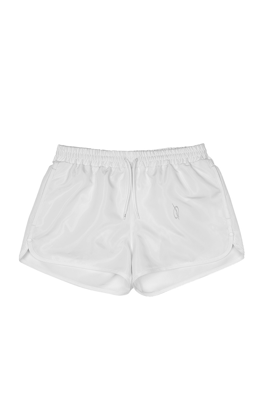 LOGO SWIM SHORTS - WHITE