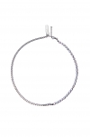 Half & Half Pearl necklace - Grey