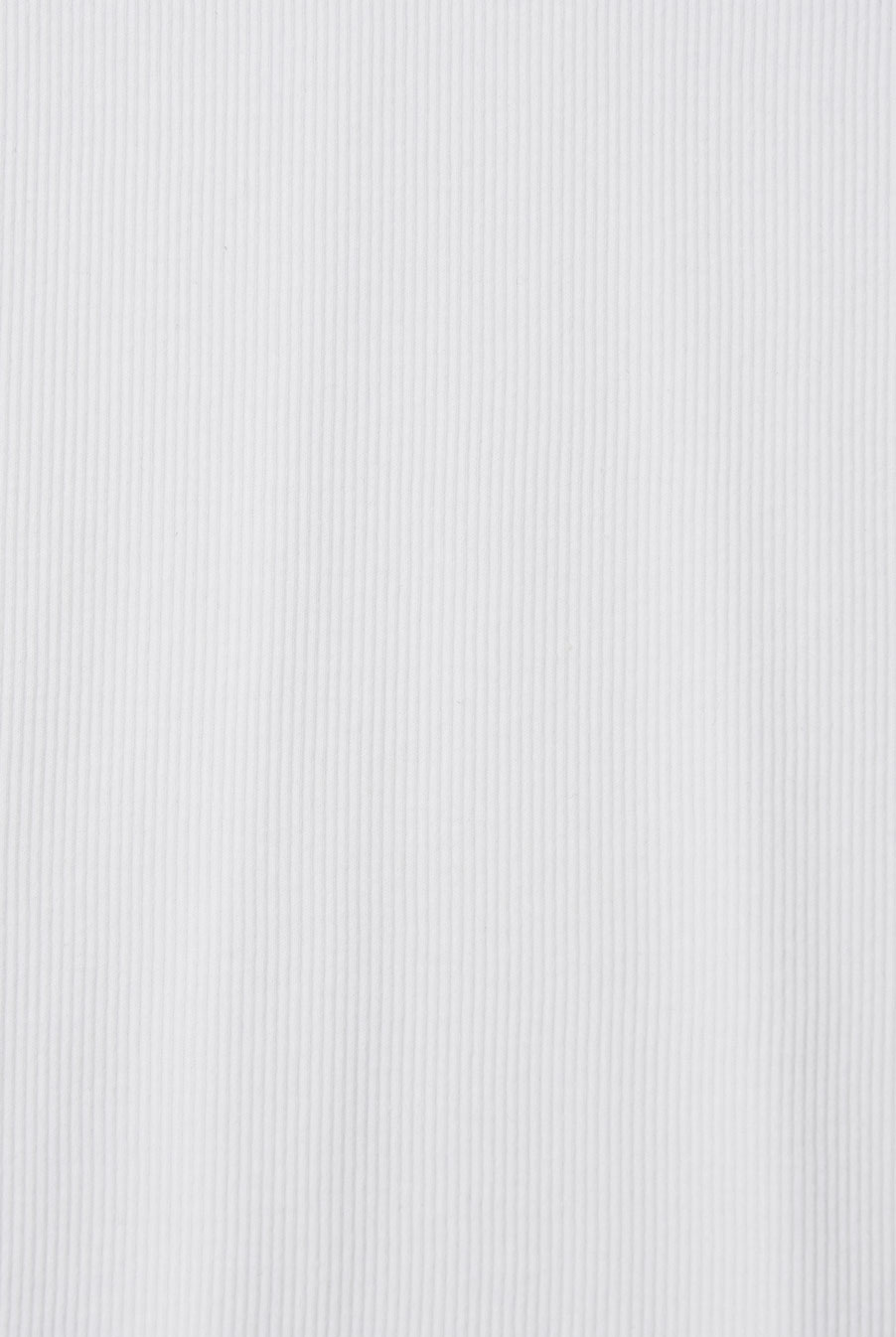 Basic curve sleeveless - White