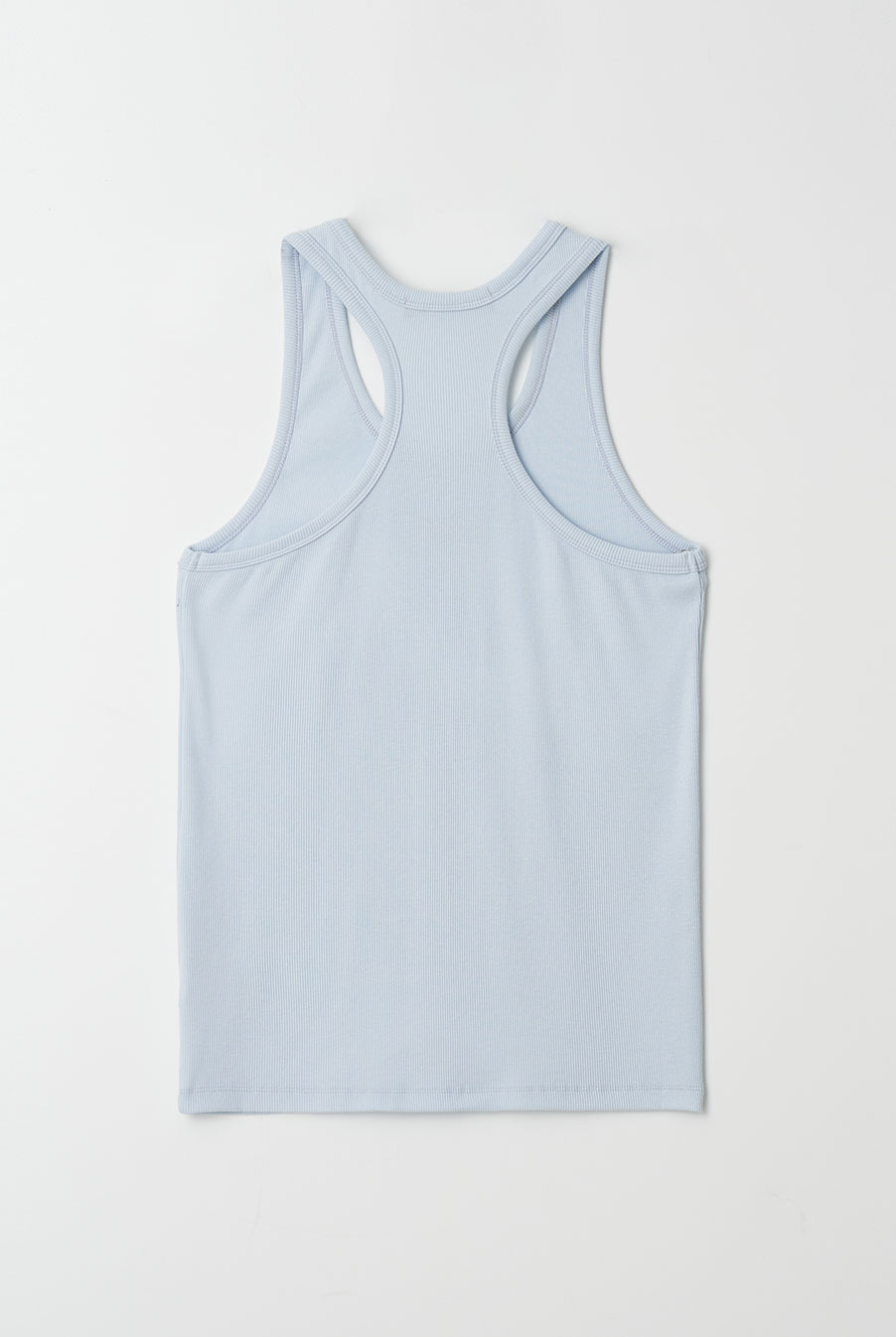Basic curve sleeveless - Sky blue