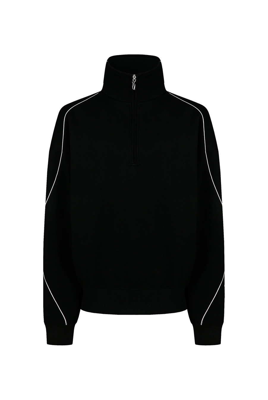 Lining Half zip-up - Black