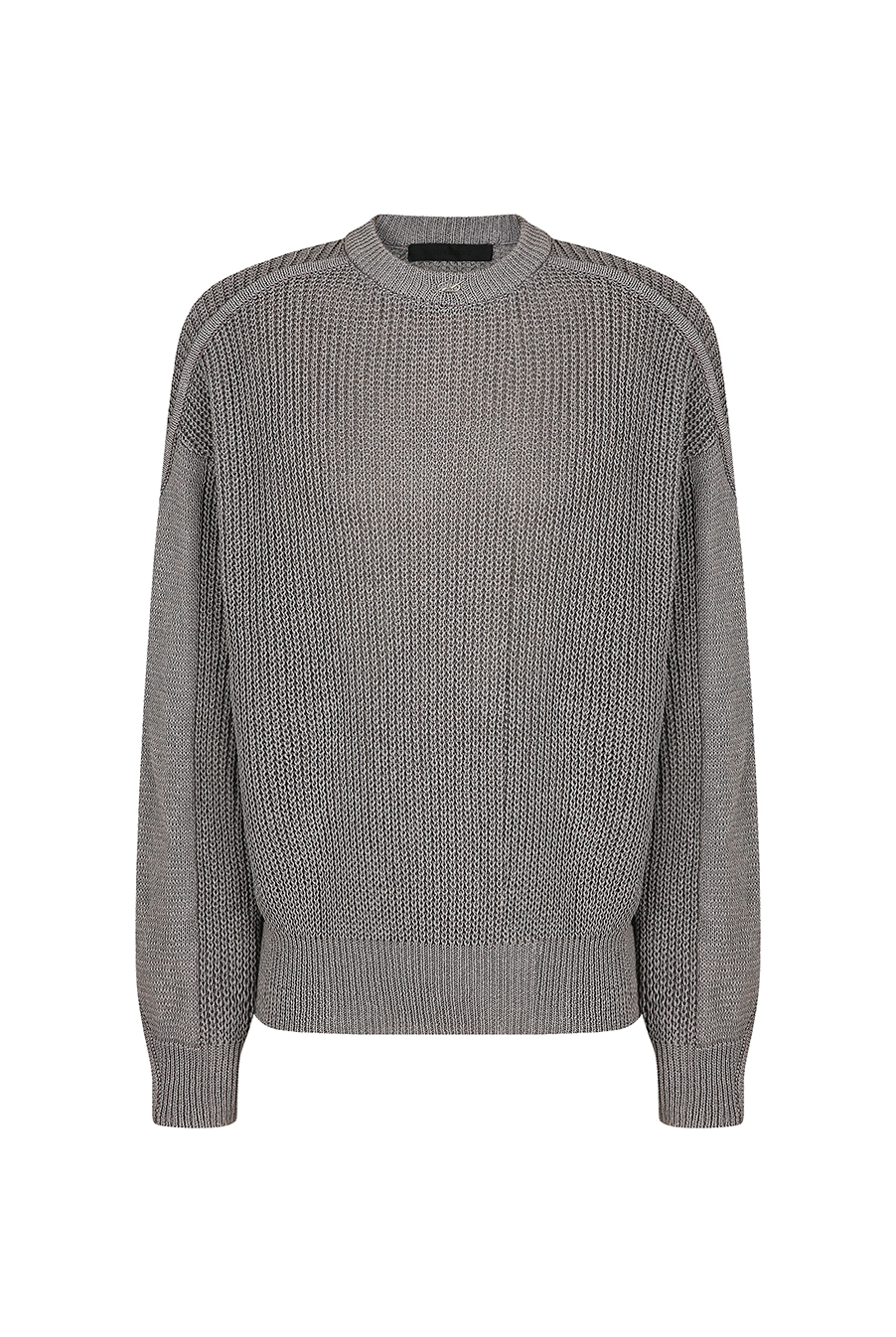 Lining logo knit - Steel Grey