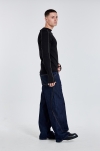 Tunnel lining wide pants - RAW