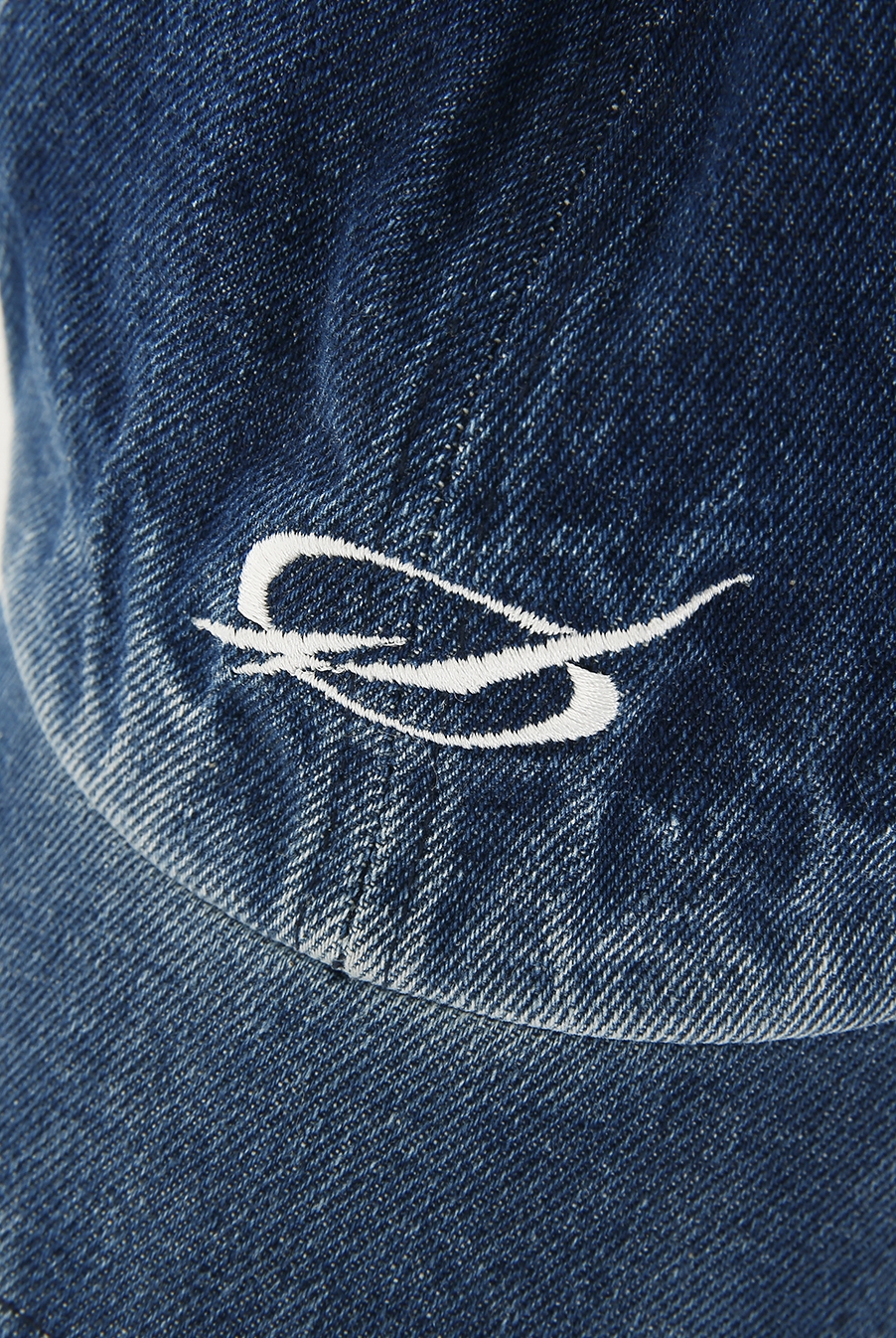 Denim Logo cap - Deep blue