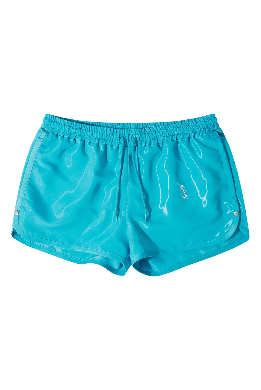 LOGO SWIM SHORTS - Turquoise