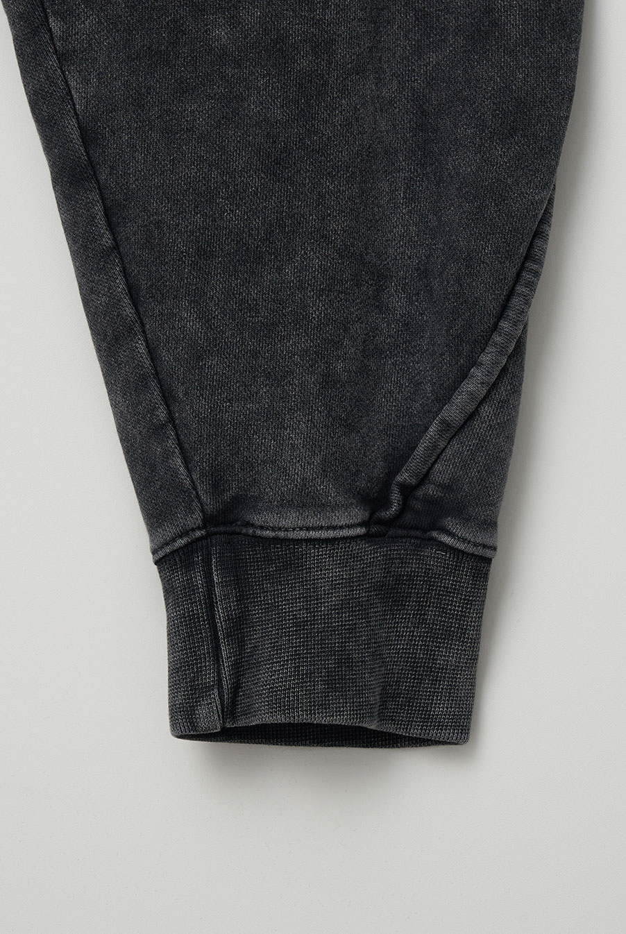 Lining logo hoodie zip-up - Washed black