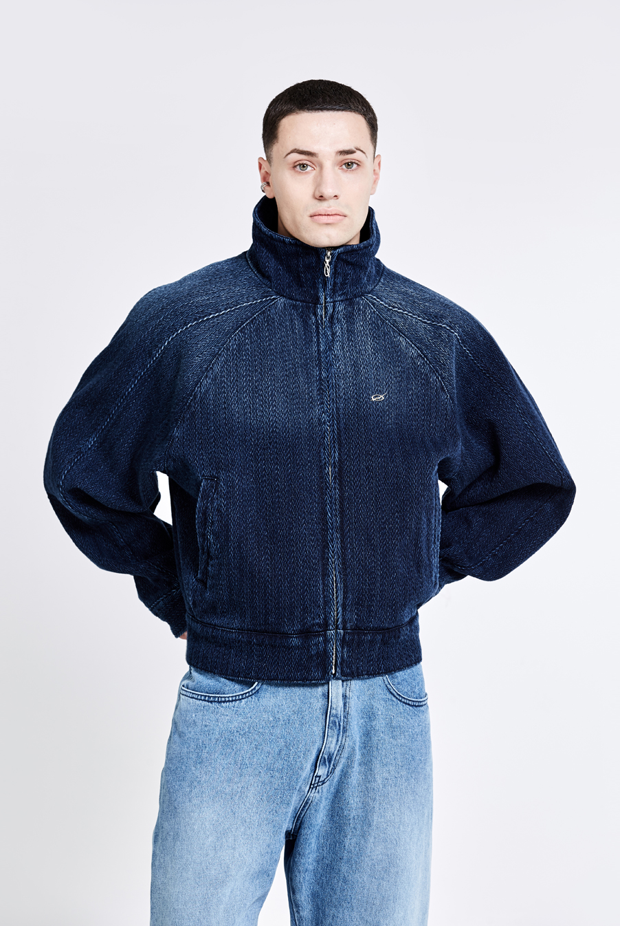 Tough Denim Jacket - blue