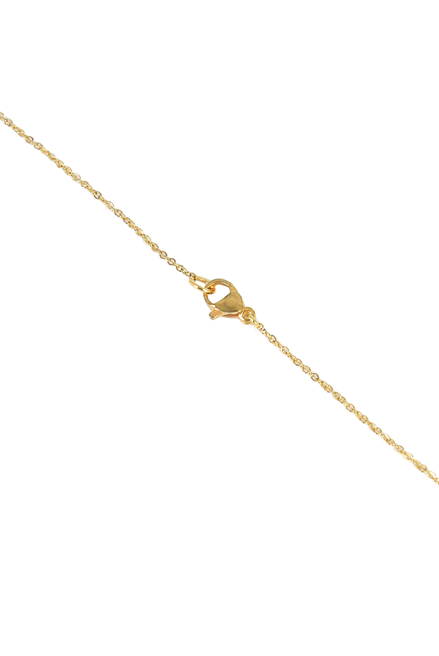Mesh ring Necklace - Gold