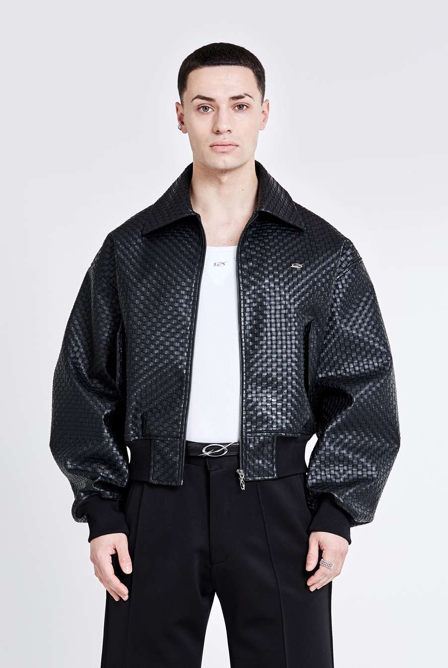 Square Jacket - Black