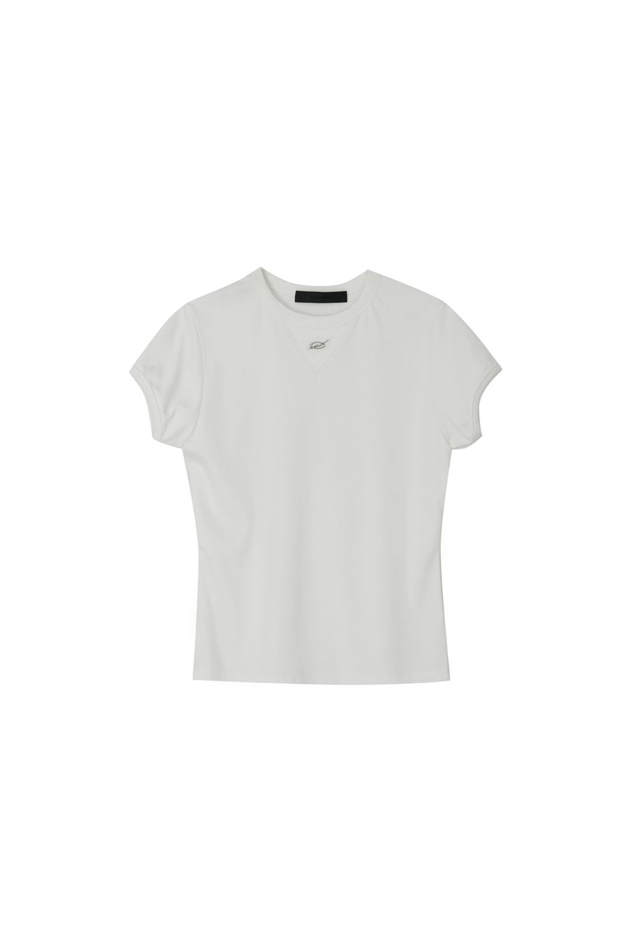 Metal Logo T-shirt - White(woman)