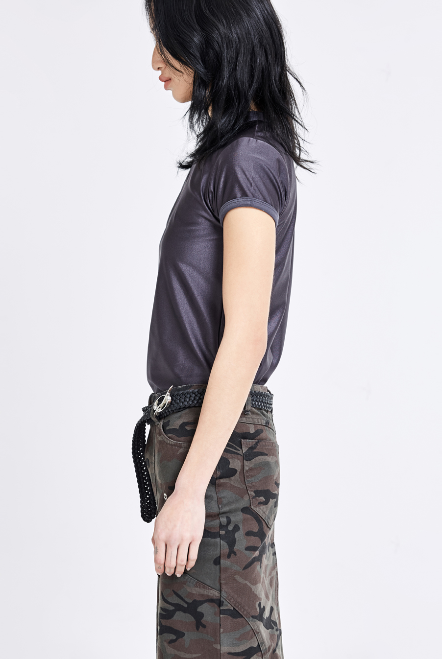 Tunnel Lining Mid Skirt - Military(woman)
