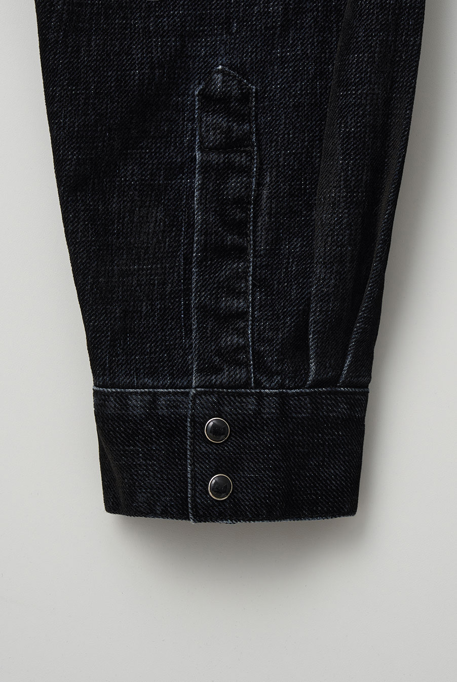 Triangle Denim shirt - Velvet Black