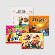 [교실 돋보기 세트] 폭탄 돌리기+할리갈리 컵스 딜럭스+딕싯+격월간3,4월호