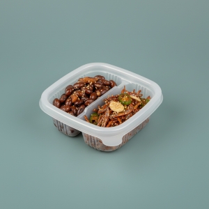 JB-453(2칸) 사각반찬용기