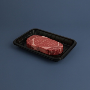 정육용기 사각트레이-2D