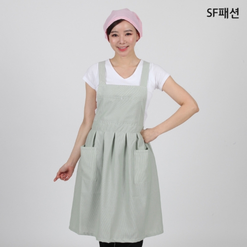 삼각형 벨크로두건 찍찍이 위생두건