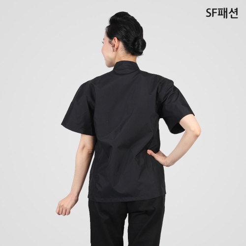 투버튼 기본 반팔 쿡복 조리복
