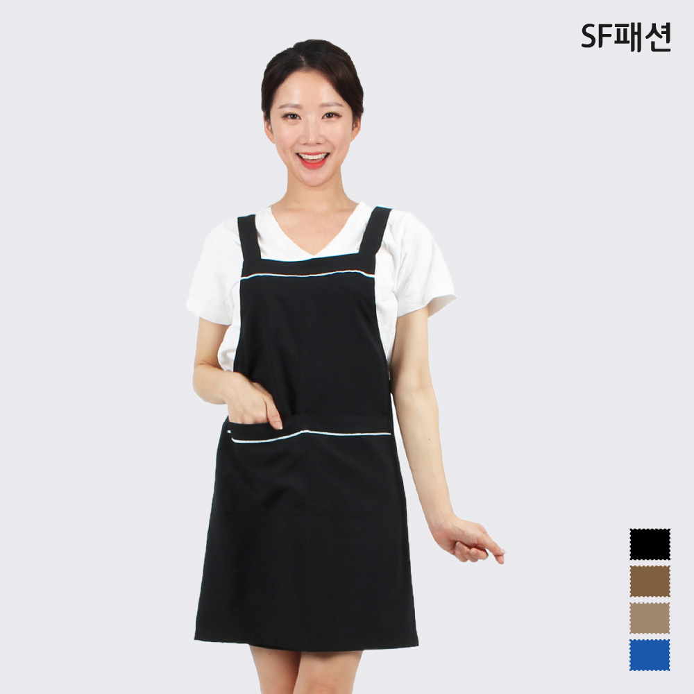 얇은 폴리 H형 앞치마 가벼운 앞치마