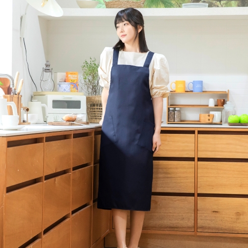 롱 앞치마 카페 바리스타 꽃집 주방 식당 X형 3컬러