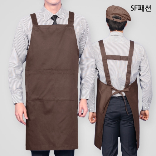 남녀공용 특대 H형 앞치마 넉넉한 앞치마