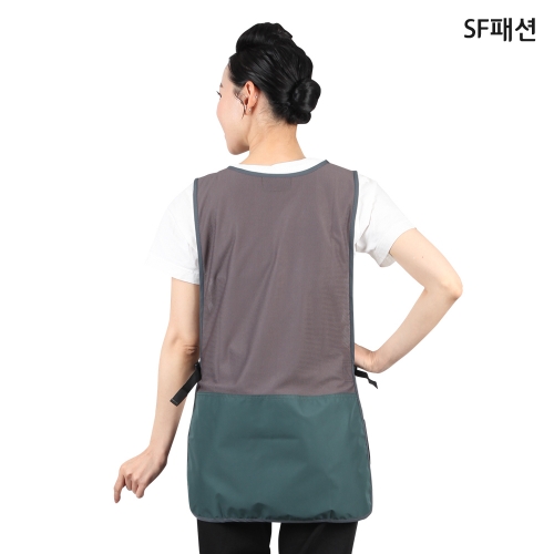 망사 방수 주머니 앞치마 버클형 생활방수 요양보호사 10컬러