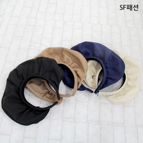 프릴와이어 프라햇 명품썬캡 머리띠대용 선캡