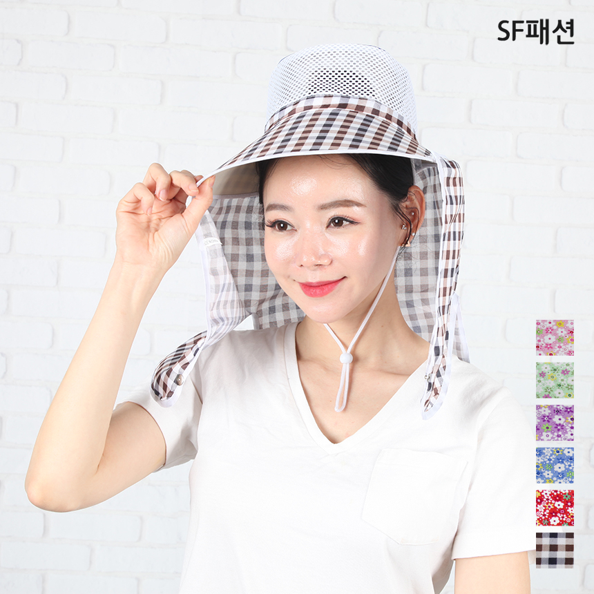 햇빛차단 농사모자 밭일모자