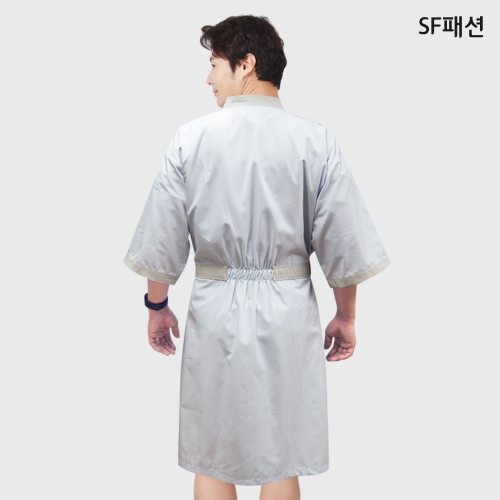 줄지밴딩 사우나 가운 남녀공용 나이트