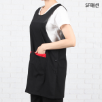 어깨등메쉬 원피스 앞치마 주간보호 재가센터 유니폼