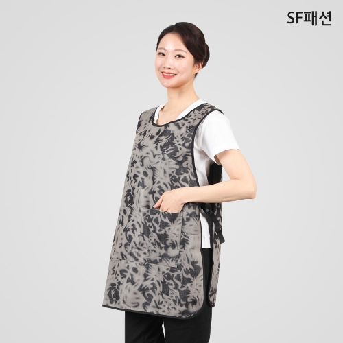 버클형 유니크 패턴 앞치마 공방앞치마