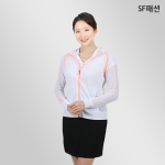 시스루 트레이닝 후드집업 스포츠웨어
