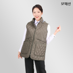 생활 방수 겨울 누빔 후드 작업 패딩 조끼