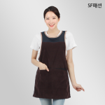 가을 벨벳 원피스형 앞치마