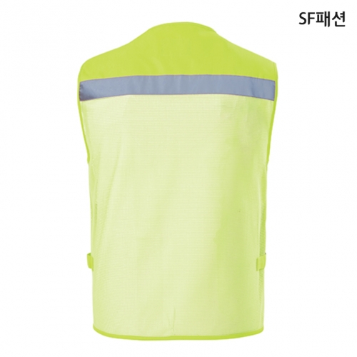 TC 망사 V-조끼 형광조끼 안전 조끼