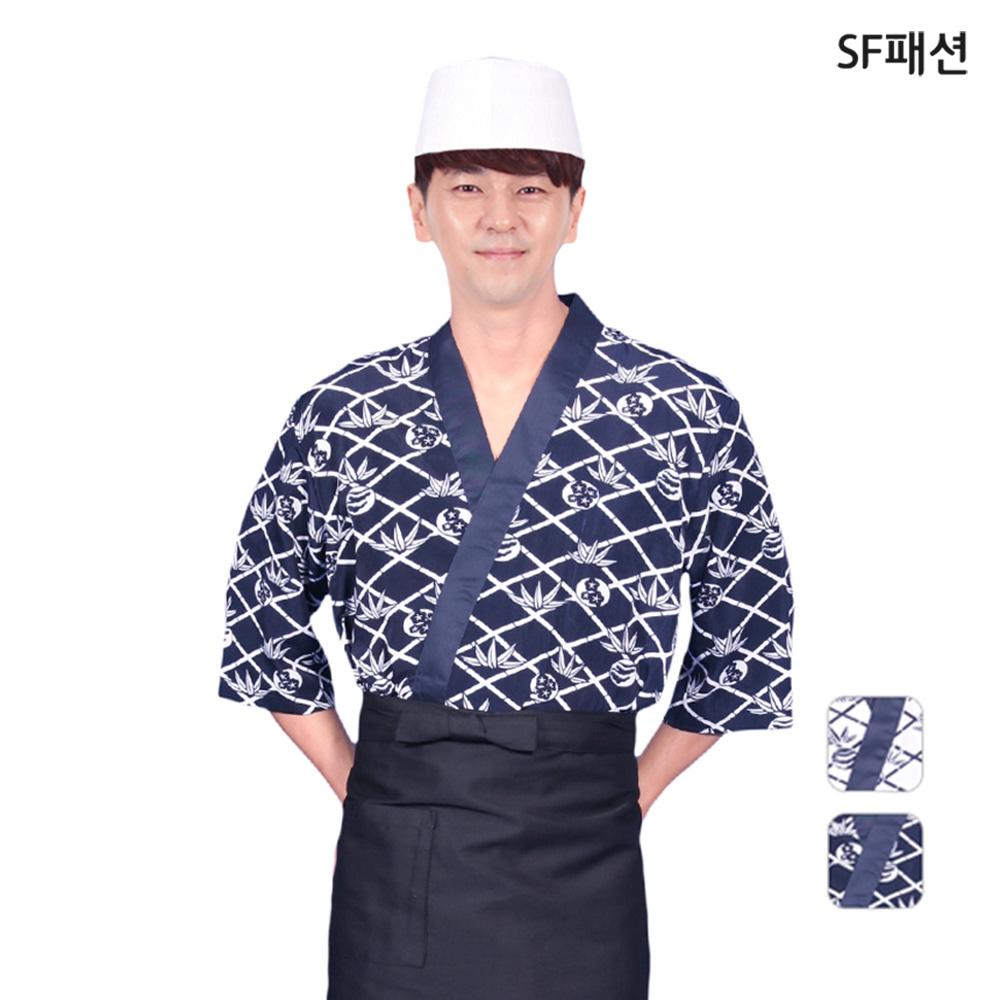 일식복 상의 조리복 가운 주방복 요리복 일식집 남여공용