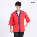 남여공용 카라자수 일식복 조리복